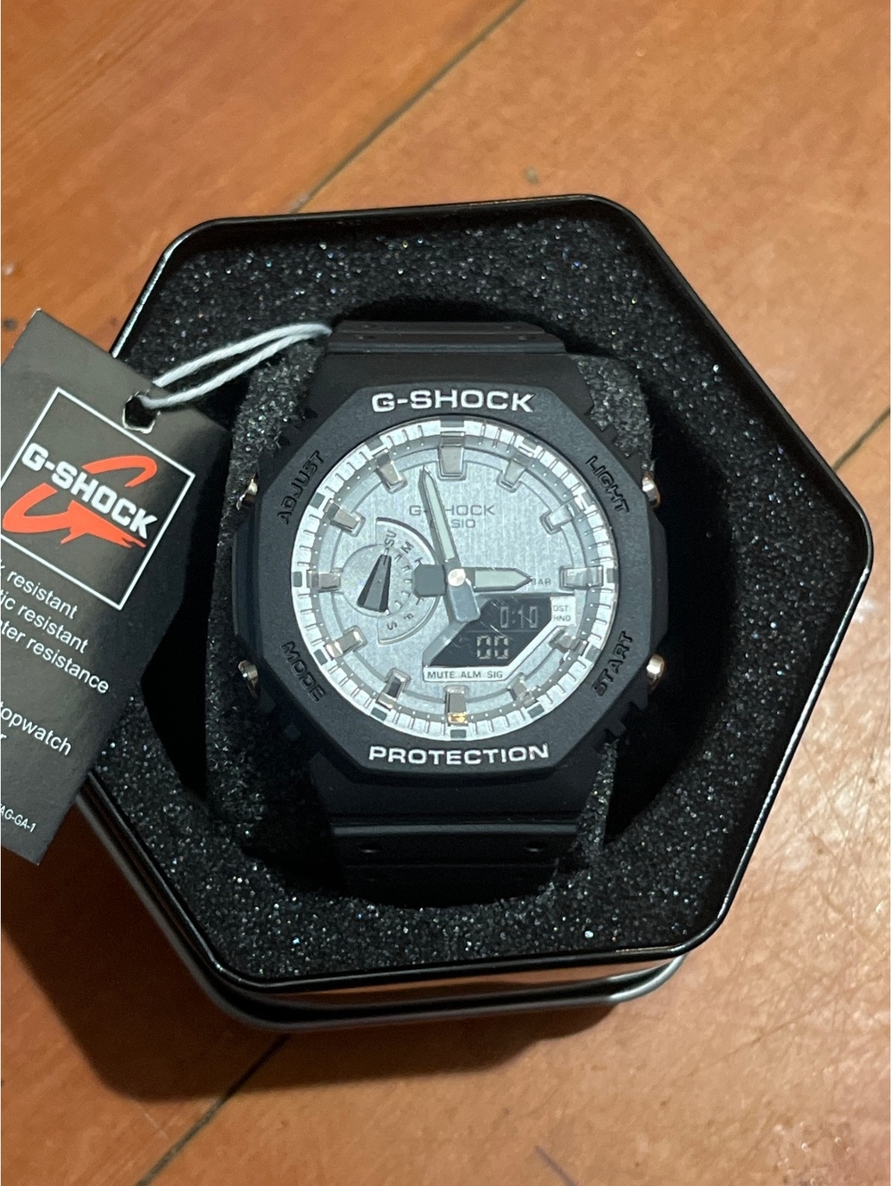 G-Shock Black Digital Analog Watch with Shock Resistance and